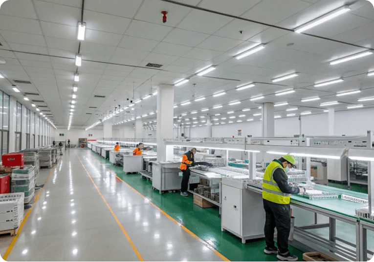 Business professionals collaborating