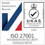 ISO 27001 certification badge