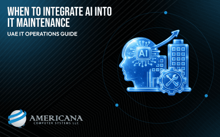 AI in IT Maintenance UAE